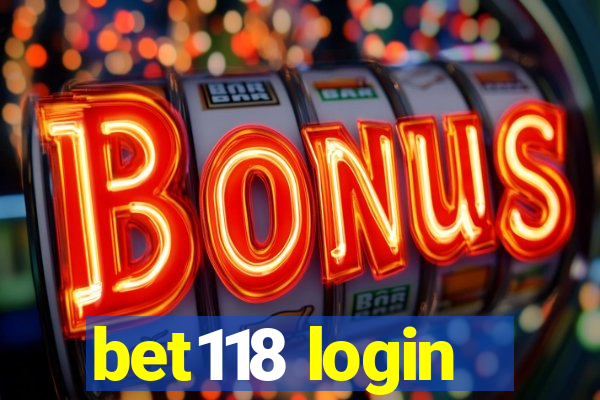 bet118 login